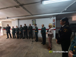 Autoridades, reina y damas y pueblo en general con la guardia civil de Alcora en su d�a del Pilar