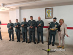 Autoridades, reina y damas y pueblo en general con la guardia civil de Alcora en su d�a del Pilar