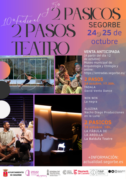segorbe-acoge-un-fin-de-semana-de-artes-escenicas-con-el-festival-2-pasos-y-2-pasicos