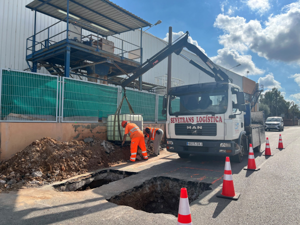 Vila-real inicia las obras para instalar un tanque de tormentas en Molí Nou para evitar inundaciones