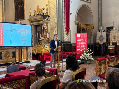La Diputación de Castellón hace entrega de la imagen restaurada del Santísimo Cristo de la Vall d'Uixó