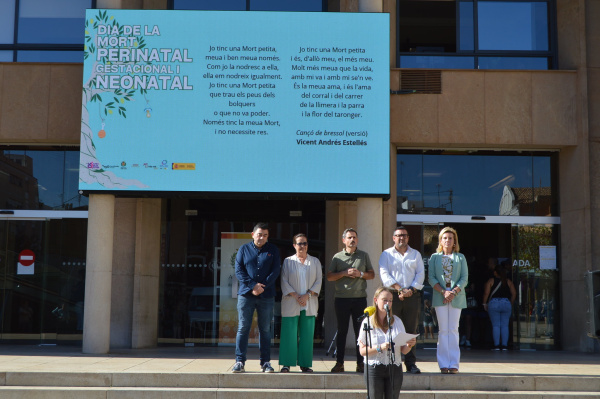 Vila-real conmemora el Día Internacional de la Concienciación sobre el Duelo Gestacional, Perinatal y Neonatal