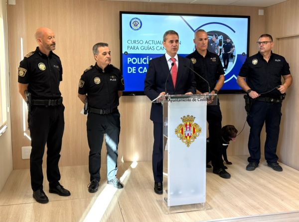 Castellón reunirá a 40 guías caninos en un curso pionero para actualizar técnicas de intervención e investigación