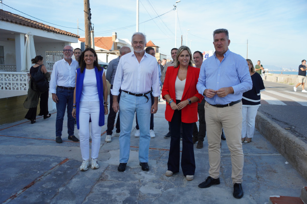 Barrachina lidera la defensa del litoral de Castellón y exige inversión para evitar la regresión