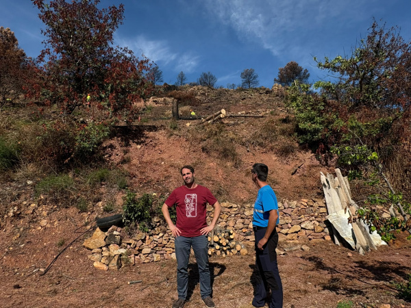 La Vall d’Uixó pone en marcha cinco contratos de emergencia para recuperar las montañas tras el incendio