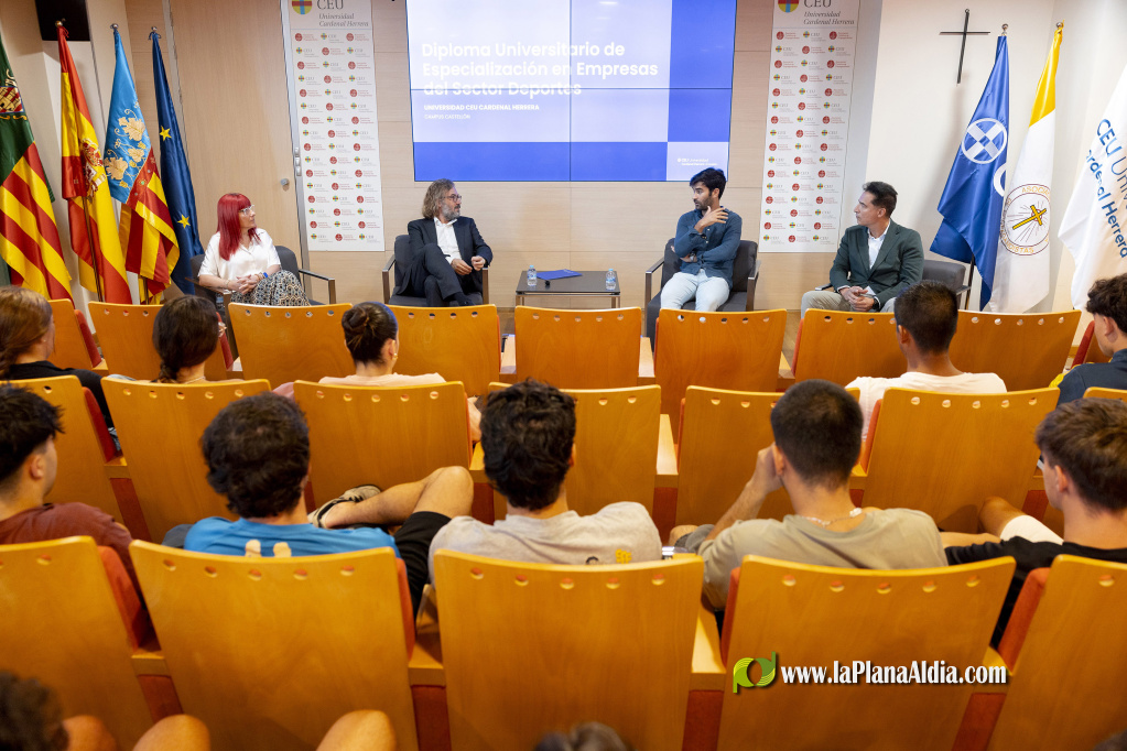El CEU de Castellón refuerza la empleabilidad de sus estudiantes de Ciencias del Deporte con una especialización en gestión empresarial