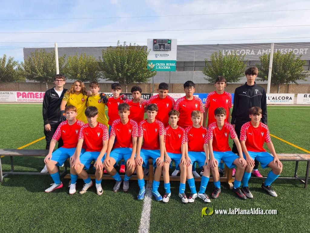 Presentan todos los equipos de f�tbol del C.D Alcora del 60 aniversario 