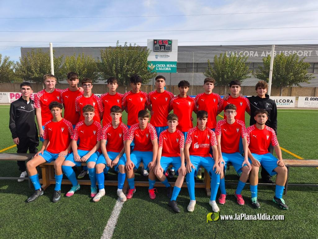 Presentan todos los equipos de f�tbol del C.D Alcora del 60 aniversario 
