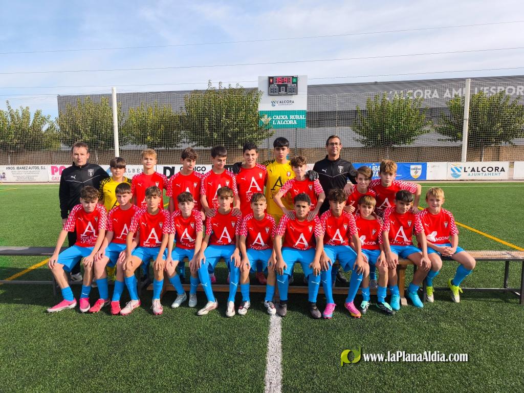 Presentan todos los equipos de f�tbol del C.D Alcora del 60 aniversario 