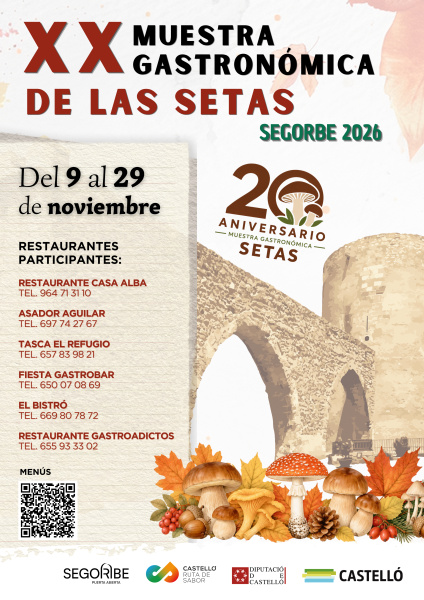 segorbe-celebra-la-xx-muestra-gastronomica-de-las-setas-con-seis-restaurantes