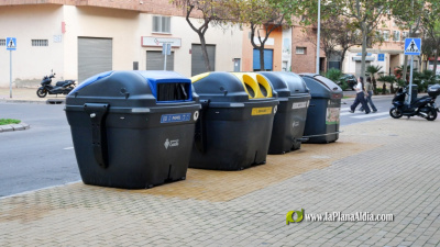 Castellón renueva más de 2.300 contenedores y lanza una web para geolocalizar cuáles son los contenedores más próximos