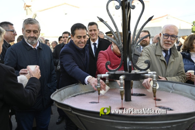 La Diputaci�n de Castell�n ensalza la Font del Vi como s�mbolo de las fiestas de Sant Blai en Burriana