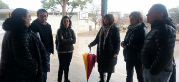 Comprom�s exige una intervenci�n integral en el CEIP Enric Soler i Godes ante el estado precario del centro