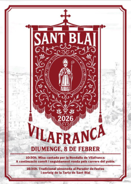 Convit, ronda i 'almoneda' a Sant Blai de Vilafranca aquest cap de setmana