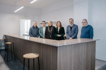 Bego�a Carrasco visita la remodelaci�n del Centro C�vico del Grupo San Lorenzo y destaca la labor de los Talleres de Empleo