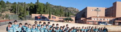  Els alumnes del CITD Penyeta Roja corren units per a lluitar contra el c�ncer a Castell�