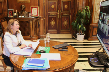 Bego�a Carrasco presenta balance de iniciativas de educaci�n en 2025 junto a ayuntamientos a trav�s de la FEMP