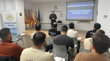 Cerca de 120 agentes participan en Vila-real en una jornada sobre VMP y novedades normativas
