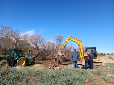 Empiezan las obras de mejora del entorno y la accesibilidad en Torre de la Sal