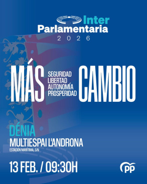 Jornada Interparlamentaria del PPCV en D�nia bajo el lema 'M�s cambio'