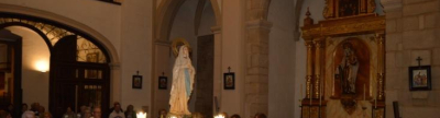 Misa y procesión de las antorchas en Alcora en honor a la Virgen de Lourdes