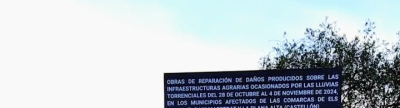 M�s de 500.000 euros de Diputaci�n y Generalitat para reparar los da�os causados por la dana en Cervera del Maestre