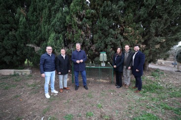 La Generalitat instala las primeras trampas para controlar la sobrepoblaci�n de jabal�es en la desembocadura del Mijares, en Burriana