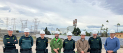 Iberdrola forma la Gu�rdia Civil de Castell� per actuar davant de riscos en les instal�lacions el�ctriques