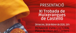 Acto de presentaci�n de la XI Trobada de Muixerangues de Castell�