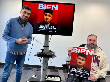 Almassora acoge el mon�logo solidario de David Puerto a beneficio de Conquistando Escalones