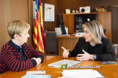 Marta Barrachina traslada a Mari�n Cano las fortalezas y oportunidades del Plan Futur Prov�ncia para la atracci�n de inversiones industriales en la provincia