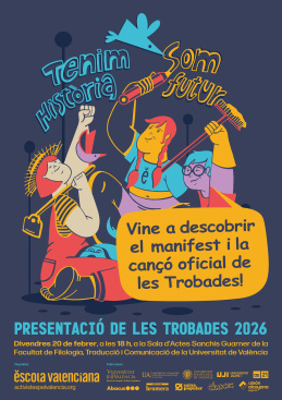 Escola Valenciana presenta la campa�a Trobades 2026: Tenemos historia, somos futuro