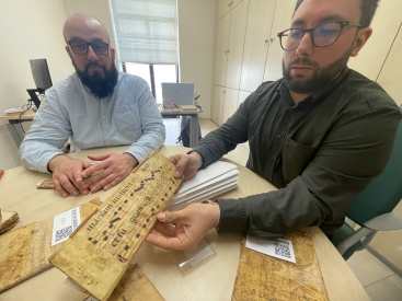 El Archivo Municipal de Vila-real descubre una veintena de pergaminos medievales reutilizados como cubiertas de encuadernaci�n con notaci�n gregoriana