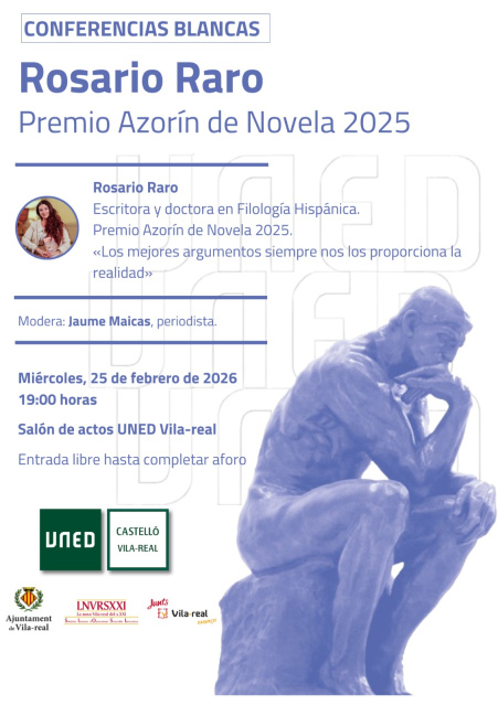 La UNED de Vila-real acoge la presentaci�n de la novela ganadora del Premio Azor�n de 2025