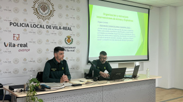 La Polic�a Local de Vila-real organiza la primera jornada formativa sobre gesti�n de armamento con m�s de cien asistentes