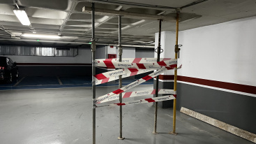 El PSPV pregunta por el apuntalamiento de parte del techo del aparcamiento subterr�neo de la plaza Santa Clara de Castell�