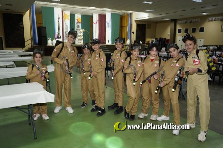 Les falleres infantils de Borriana, de berenar pre-Cavalcada del Ninot