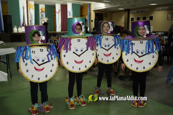 Les falleres infantils de Borriana, de berenar pre-Cavalcada del Ninot