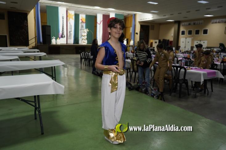 Les falleres infantils de Borriana, de berenar pre-Cavalcada del Ninot