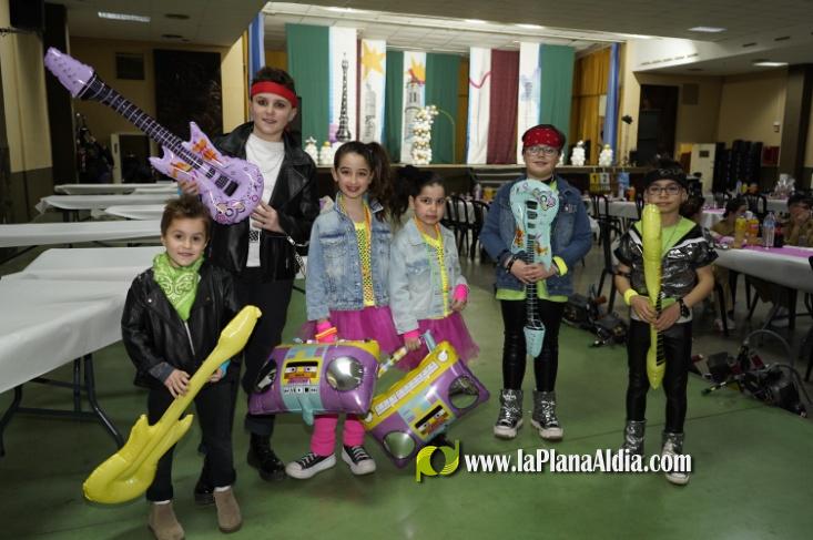 Les falleres infantils de Borriana, de berenar pre-Cavalcada del Ninot