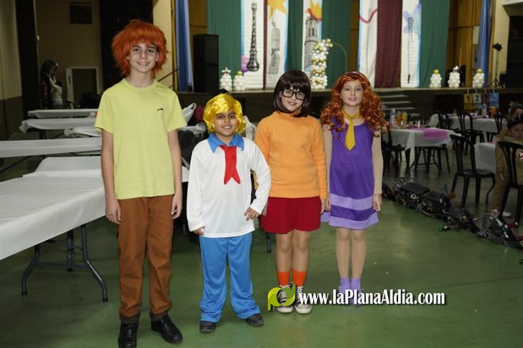 Les falleres infantils de Borriana, de berenar pre-Cavalcada del Ninot