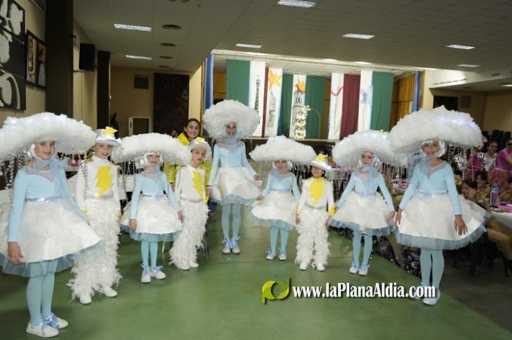 Les falleres infantils de Borriana, de berenar pre-Cavalcada del Ninot