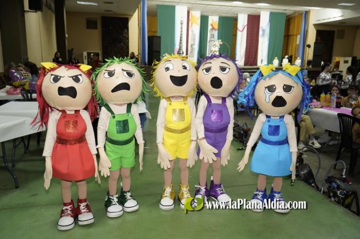 Les falleres infantils de Borriana, de berenar pre-Cavalcada del Ninot