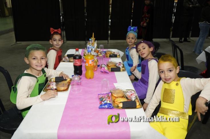 Les falleres infantils de Borriana, de berenar pre-Cavalcada del Ninot