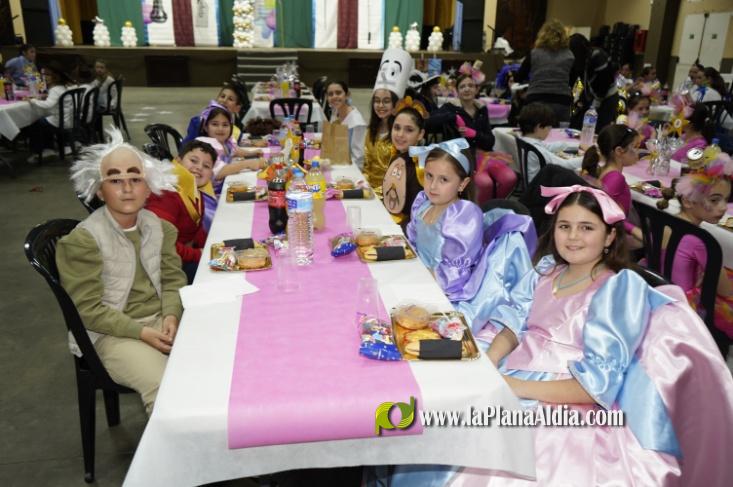 Les falleres infantils de Borriana, de berenar pre-Cavalcada del Ninot