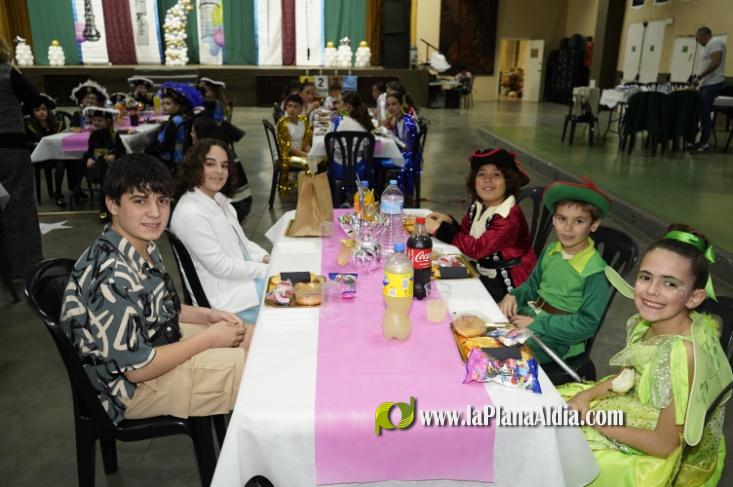 Les falleres infantils de Borriana, de berenar pre-Cavalcada del Ninot