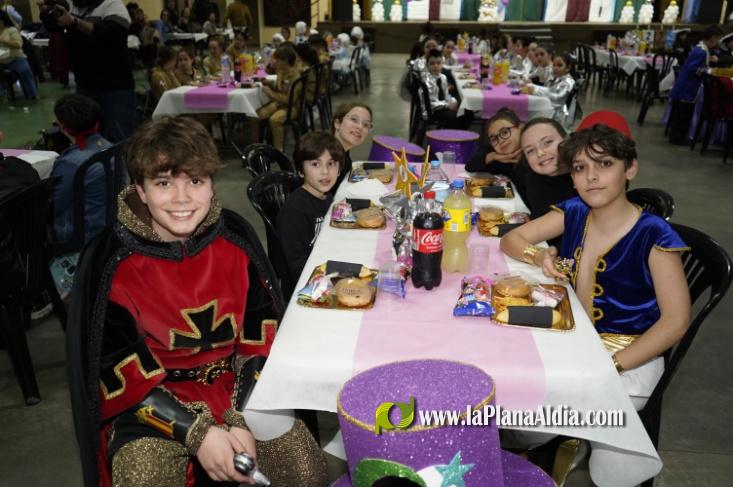 Les falleres infantils de Borriana, de berenar pre-Cavalcada del Ninot