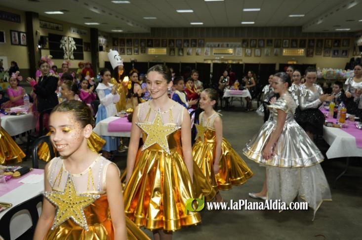 Les falleres infantils de Borriana, de berenar pre-Cavalcada del Ninot