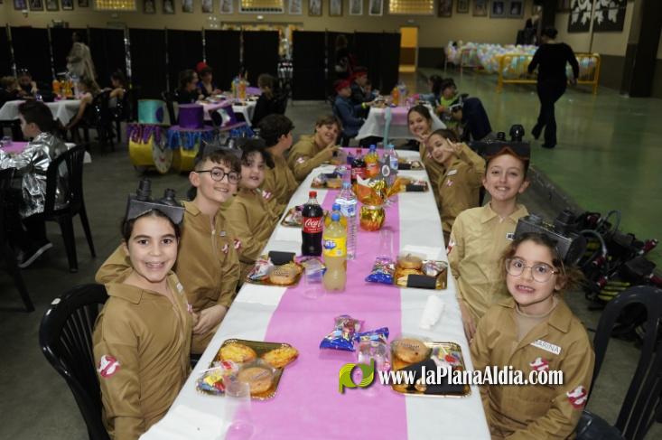 Les falleres infantils de Borriana, de berenar pre-Cavalcada del Ninot