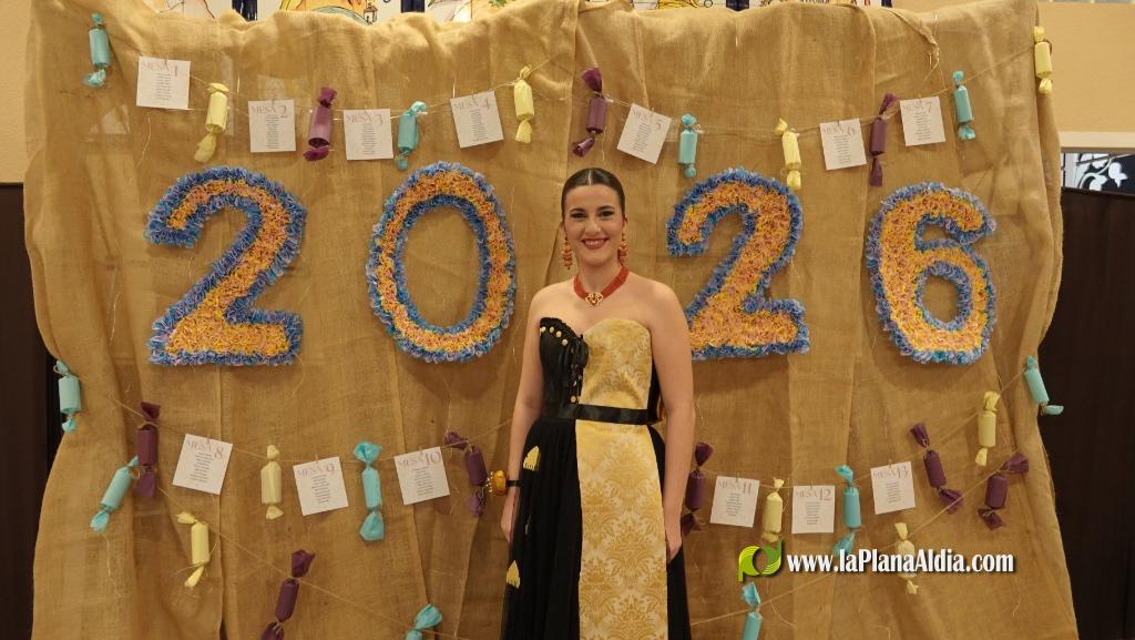 Les falleres majors de Borriana, de sopar pre-Cavalcada del Ninot